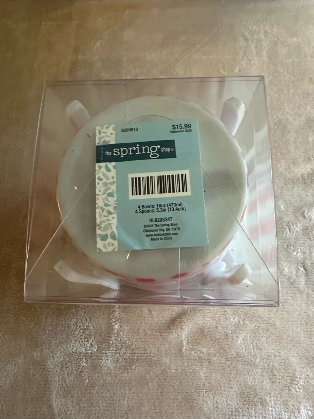 Hobby Lobby set four